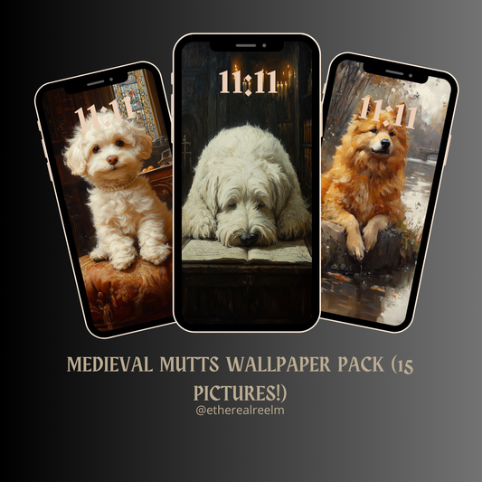 Medieval Dogs Wallpaper Pack (15)