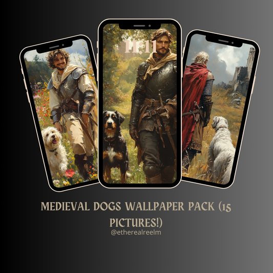 Medieval Dog Walk Wallpaper Pack (15)