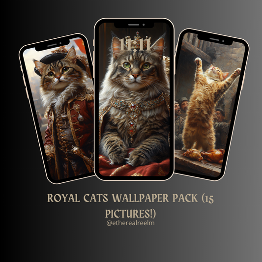 Royal Cat Wallpaper Pack (15)