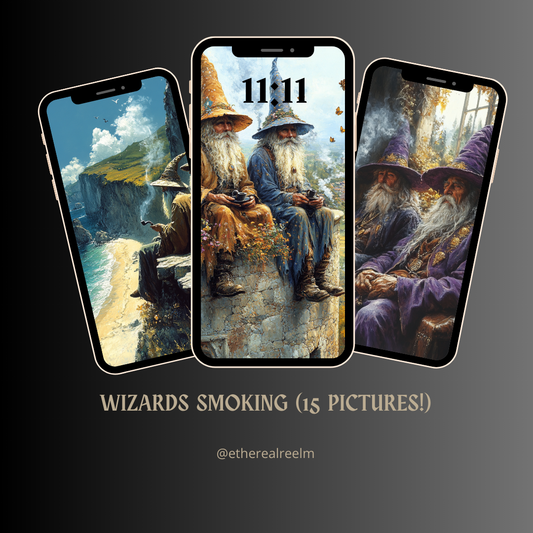 Wizards Smoking Wallpaper Pack (15)